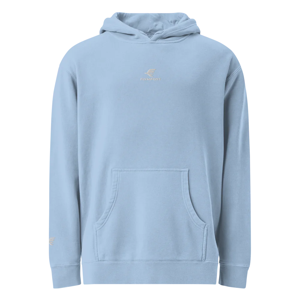 FLYMFORT. Unisex Pigment-Dyed Hoodie