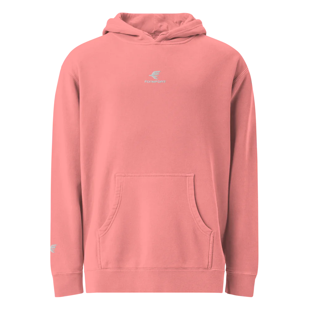 FLYMFORT. Unisex Pigment-Dyed Hoodie