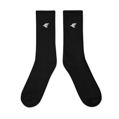 FLYMFORT. Embroidered Crew Socks | SOCCO SC200