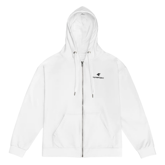 FLYMFORT. Eco-Friendly Unisex Zip Hoodie