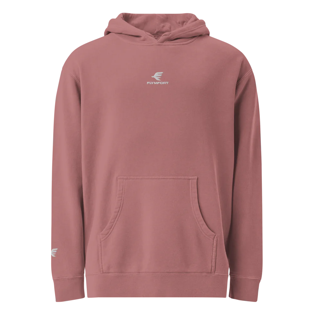 FLYMFORT. Unisex Pigment-Dyed Hoodie
